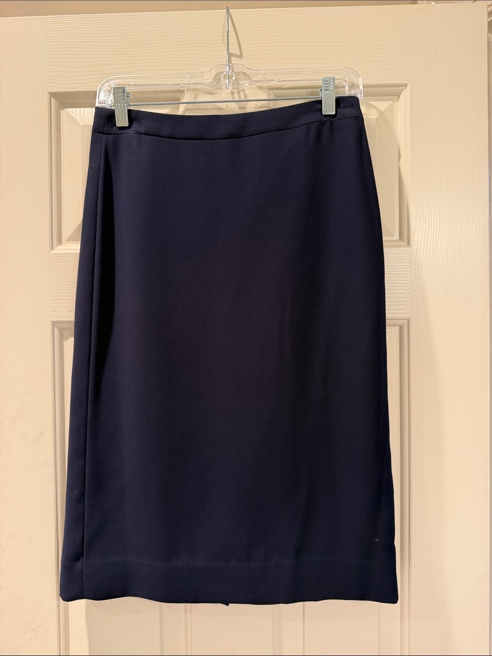 J. Crew Navy Straight Pencil Skirt
